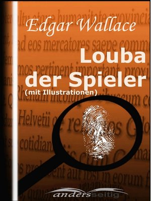 cover image of Louba der Spieler (mit Illustrationen)